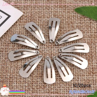 Set 10/ 20 kẹp tóc búp bê mini 2cm*0.8cm dùng trang trí diy
