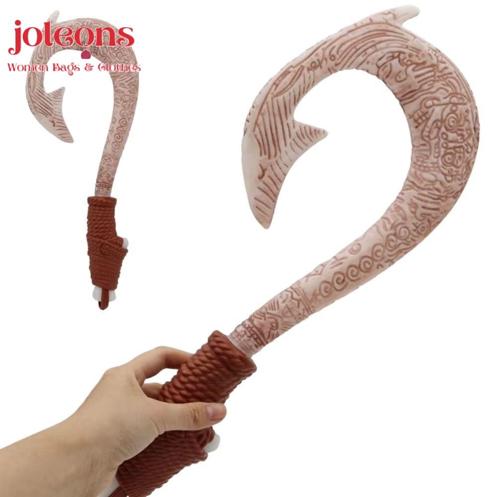 JOLEONS Maui Fish Hook Toy, 42cm Cosplay Đạo cụ Moana 2 Ocean Adventure Toys, Nhập vai Âm thanh và G