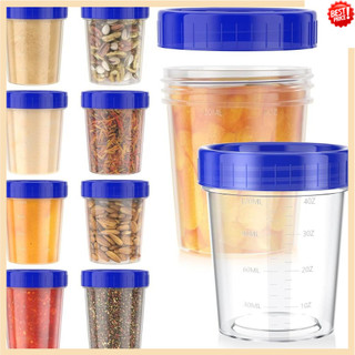 10 Gói Hộp Đựng Salad Có Nắp Hộp Đựng Gia Vị Chống Rò Rỉ Có Thể Tái Sử Dụng Có Thể Xếp Chồng Hộp Đựng Nước Sốt Bằng Nhựa
