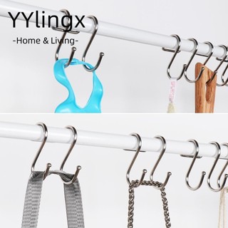 YYlingx kép hình chữ S treo đồ đa năng tiện dụng cho gia đình