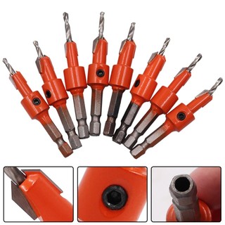 【VARSTR Tool】 1pc Woodworking Hex Shank Countersink Drill Bit Salad Drill Step Drill Bit