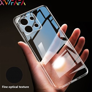 Ốp Điện Thoại TPU Dẻo Trong Suốt Siêu Mỏng Thời Trang Cho Redmi Note 13 Pro + Note 13R 12R 12T 11T Pro