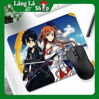 Miếng lót chuột hình Anime/Manga Sword art Online - SAO - Hàng cao cấp từ cao su thiên nhiên (24 x 20 x 0.2)