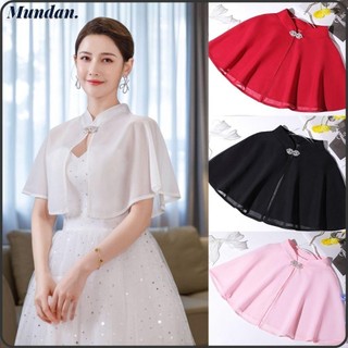 Mundan cô dâu cape thanh lịch cưới áo choàng cô dâu quấn áo mềm áo cưới cô dâu khăn choàng