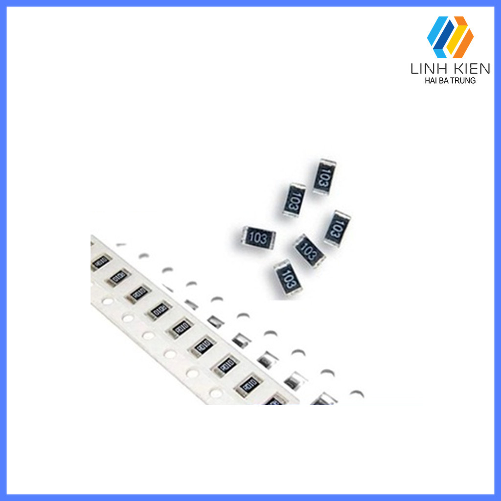 [Có sẵn] Trở Dán 1206 5% 10K ohm đến 82K ohm (50 Con)