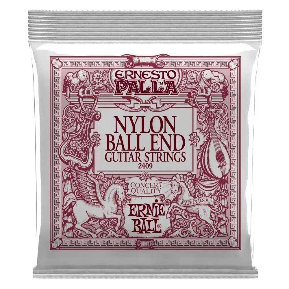 Ernie Ball Ernesto Palla 2409 Nylon Ball End Guitar Strings, Smooth Concert Quality Strings for Clas