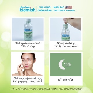 Lotion Chấm Mụn Bye Bye Blemish Dành Cho Mụn Sưng  30ml