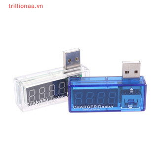 Trillionaa usb di động sạc điện áp dòng điện máy đo điện áp mini usb sạc tester vn
