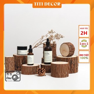 Khúc Gỗ Thông, Miếng Gỗ Tự Nhiên Trang Trí Chụp Ảnh, Phụ Kiện Chụp Ảnh Decor nhà cửa, Trang Trí Nhà Cửa - TiTi Decor