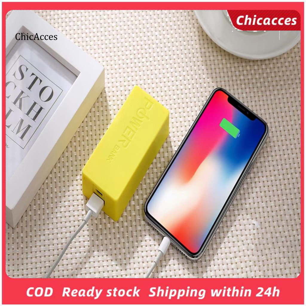 Chicacces Power Bank Box Đa Năng Hàn Di Động 2 x 18650 Pin Sạc Di Động