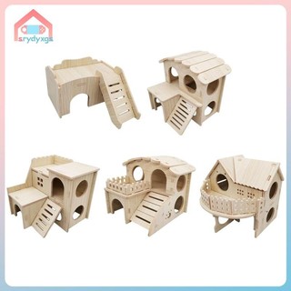 Hamster House Cabin Hamster Nơi ẩn náu cho động vật nhỏ Gerbils Lùn Hamster