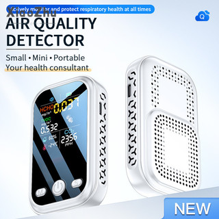 Xiaozhubangchu Máy dò chất lượng không khí co2 cầm tay máy dò carbon dioxide formaldehyde cầm tay có nhiệt độ và độ ẩm trong nhà