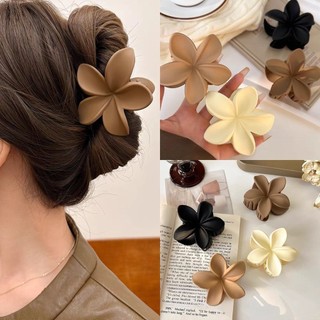 Kẹp tóc Frangipani mờ phong cách Hàn Quốc Kẹp tóc nữ thời trang