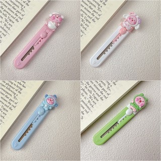 Dễ Thương Loopy Nghệ Thuật Dao Di Động Tiện Ích Dao Hoạt Hình Đơn Giản Dao Học Sinh Tinh Sao