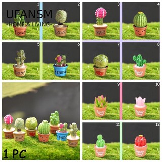Mô Hình Cây Xương Rồng Mini Dễ Thương Dùng Trang Trí Tiểu Cảnh/ Sân Vườn DIY