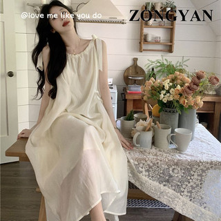 ZONGYAN váy Đầm váy nữ body đầm Minimalist Xu hướng Dễ thương Thể thao WLQ2430GZY 12Z240318