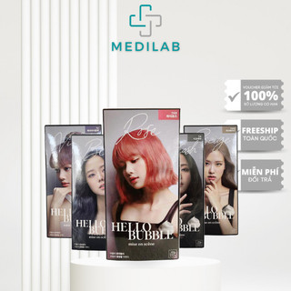 Thuốc Nhuộm Tóc Bọt Biển BlackPink Hello Bubble Mise En Scene Hàn Quốc