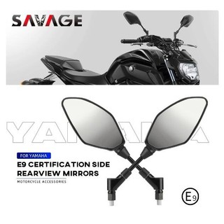Rearview mirrors for yamaha mt07 mt09/tracer 900/9/gt tenere 700 mt10 mt03 mt25 mt01 mt 07 09 motorcycle rear view mirror side