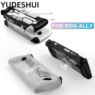Yudeshui vỏ bảo vệ, bảo vệ giá đỡ pc + tpu, vỏ chống trầy xước có đế đứng cầm tay asus rog ally