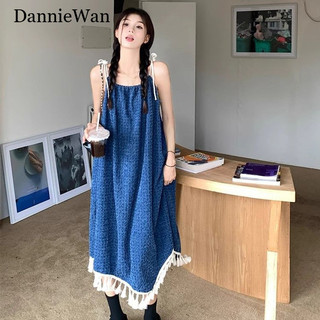 DannieWan Váy đi biển váy Đầm váy nữ body đầm Thể thao Thời trang Cổ điển Fashion WLQ2430Q2E 0326