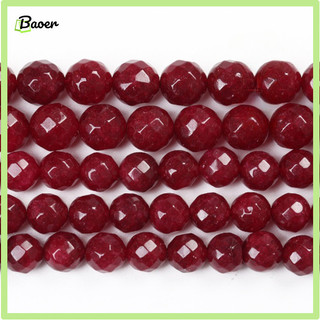Giá thanh lý!! 6mm / 8mm / 10mm hạt tròn tự nhiên pha lê chalcedony mặt bán đá rời hạt tự làm trang sức