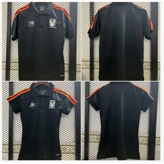Bóng Đá Harimau Selatan Nam TIG-ER Áo Thun Cổ Áo Sơ Mi futsal bola Cotton Không Áo
