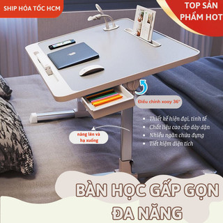 Bàn Học Gấp Gọn Đa Năng Ngồi Bệt Grand Haven Nhiều Ngăn Chứa Đựng Tiết Kiệm Không Gian Điều Chỉnh Kích Thước Linh Động