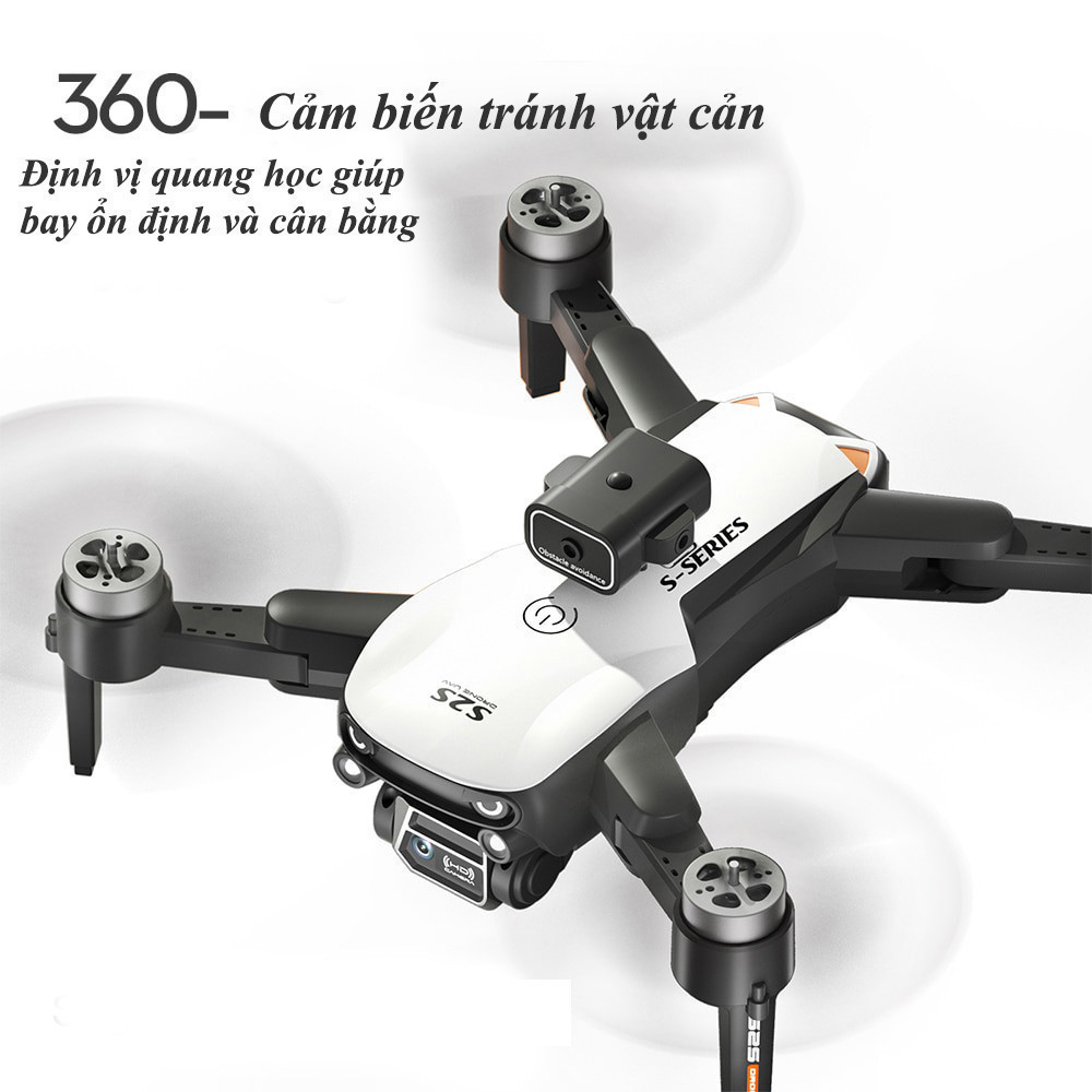 Máy Bay Điều Khiển Từ Xa, Flycam S2S PRO MAX, Fly cam động cơ không chổi than, Cảm biến chống va chạm, Camera 6k | BigBuy360 - bigbuy360.vn