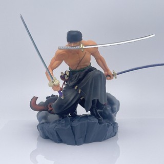 Mô hình One Piece Zoro trên đảo đầu lâu, figure Zoro Luffy One Piece ToystationVN