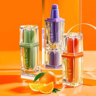 Vitamin C Kem che khuyết điểm lõi tự nhiên Dưỡng ẩm Trang điểm Kem lót làm sáng da lười biếng Không trang điểm Kem lõi tự nhiên Trang điểm trước khi trang điểm