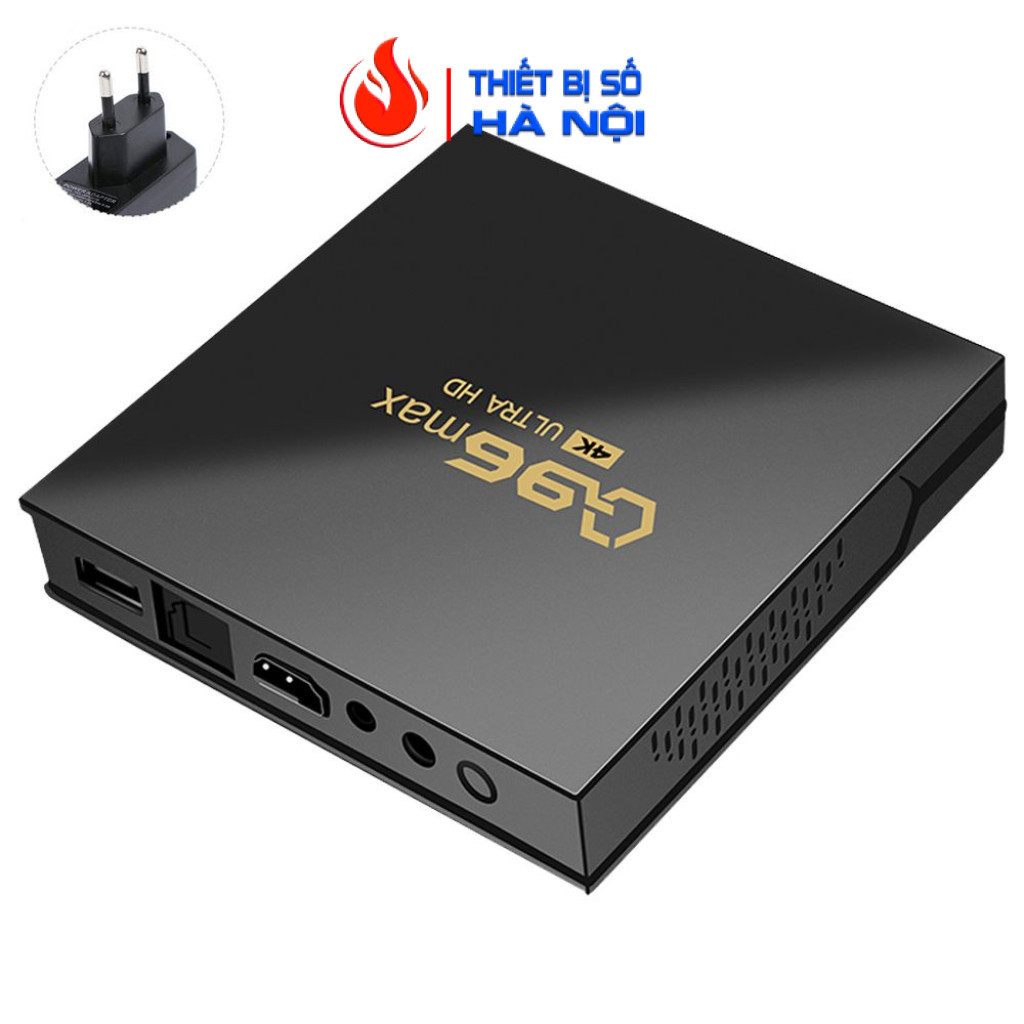 Tivi box Q96 max chipset Amlogic S905L MAX 4K H.265 Dành Cho Android 11
