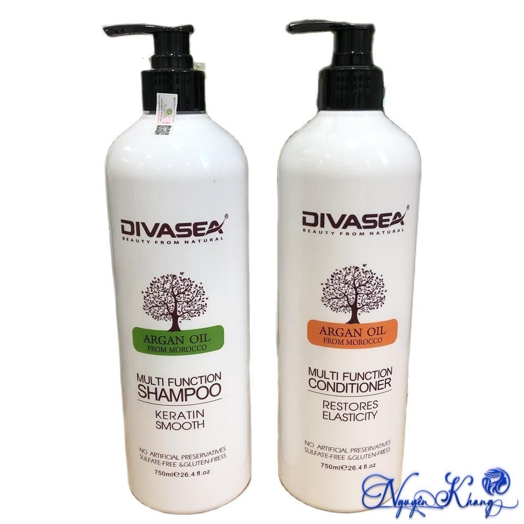[ CS ] Dầu gội đa năng, ngăn ngừa và giảm gàu Divasea Argan Oil From Morocco 750mlx2