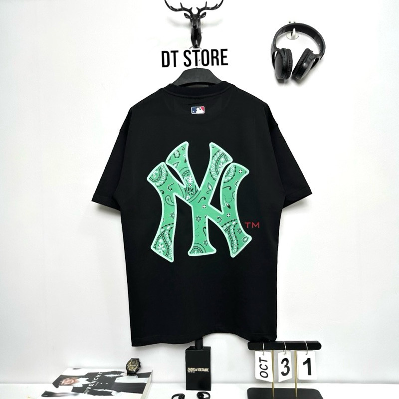 【HOT】 Áo thun MLB BÓNG CHÀY DT31 vải cotton cao cấp form rộng unisex - DT STORE