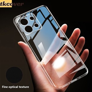 Ốp Điện Thoại Silicon Mềm Trong Suốt Chống Sốc Cho Redmi Note 13 Pro + Note 13R 12R 12T 11T Pro