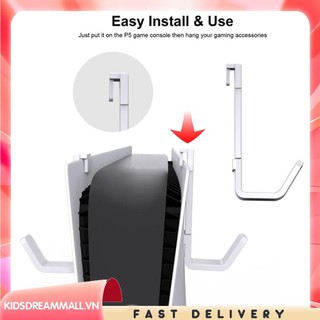 [Kidsdreammall.vn] Móc giữ chân đế Bộ điều khiển ổn định Móc treo tai nghe cho PS5 / PS5 Slim / Console