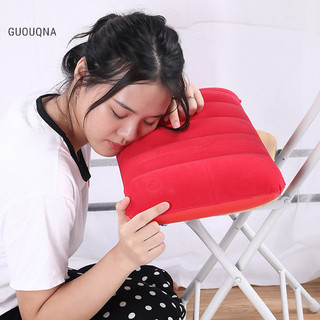 GUOUQNA 47 * 30cm Di Động Gấp Không Khí Bơm Hơi Du Lịch Ngoài Trời Nhà Mềm BASL