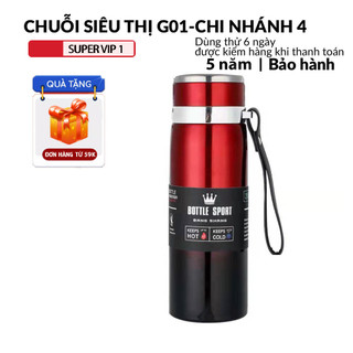 Bình giữ nhiệt inox 1000 ml nội địa VÀNG