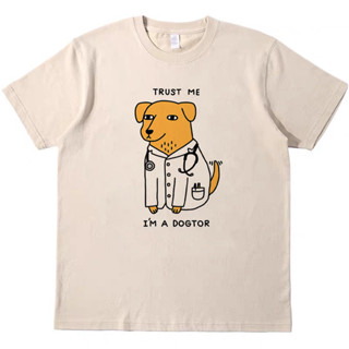 ((Có sẵn) Believe Me Animal Funny Funny Áo thun Mỹ Retro vintage Nam Nữ Cặp đôi bf Áo thun ngắn tay Cotton nguyên chất