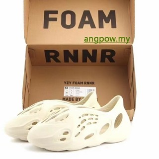 Ad foam runner unisex dép cặp đôi giày đi biển trắng / đen / be / cam t42d