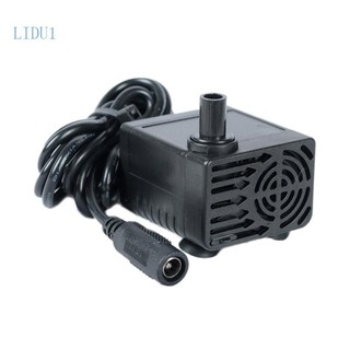 Lidu1 4-5w cho dc 9v- 12v máy bơm nước chìm chống nước 9v 12v động cơ bơm năng lượng mặt trời 500l h cho bể cá đài phun nước cá fo