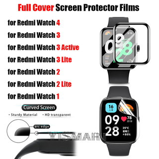 Phim bảo vệ mềm cho redmi watch 4 full cover bảo vệ màn hình cho xiaomi redmi watch 3 active lite redmi watch 2 lite không kính