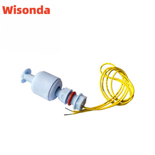 Cảm biến mực nước lỏng PP 52mm Công tắc phao ngang xuống