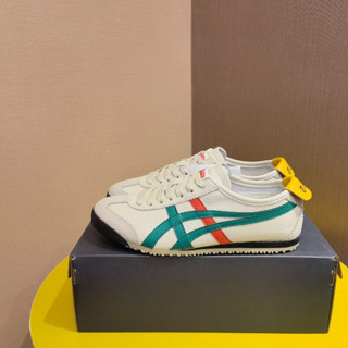  Giày Onitsuka Tiger Tokuten White Black Full Box+Tặng Tất.  Nam và nữ 