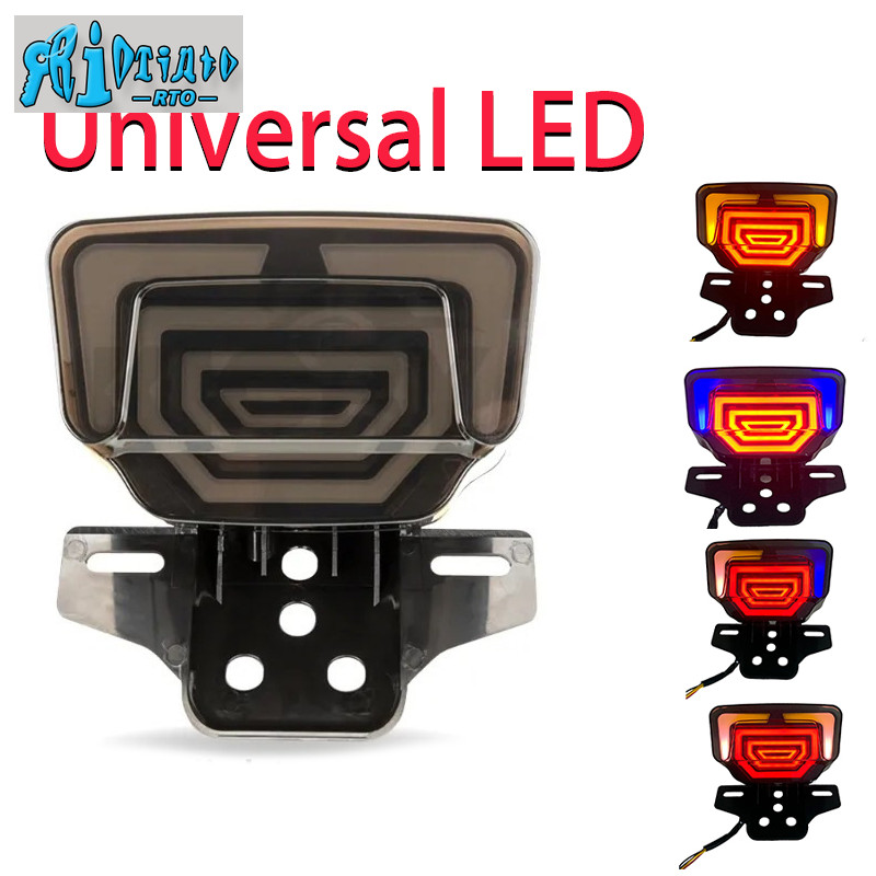 Đèn hậu TMX155 Đèn phanh Led xe máy Đèn rẽ Fit TMX155 / 125 / RUSI / TC125 / CG125 / 150