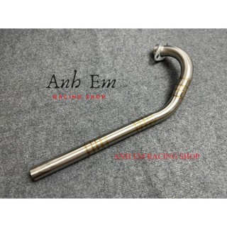 Cổ pô inox 304 exciter 2010 size 32 thay thế cổ pô