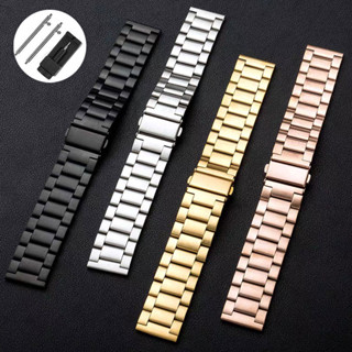 Dây đeo đồng hồ bằng thép không gỉ 20mm 22mm Dây đeo đồng hồ kim loại Phát hành nhanh Vòng đeo tay cho thợ lặn seiko Nam Nữ Dây đeo cổ tay phổ thông Dây đeo cổ tay màu đen Bạc vàng