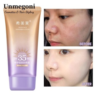 Unmegoni Kem chống nắng body UV, Kem chống nắng body dưỡng ẩm SPF35 kiểm soát dầu, Kem chống nắng body toàn thân làm trắng mỹ phẩm Hàn Quốc
