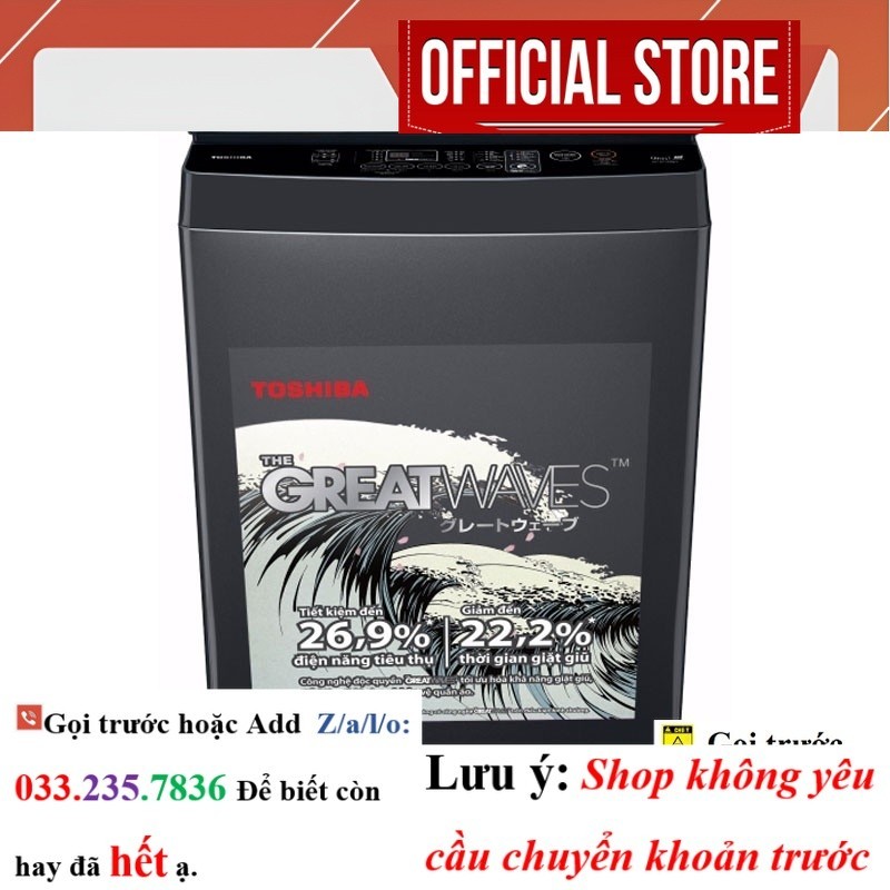 Máy giặt Toshiba 10Kg AW-M1100PV(MK) <SAle>