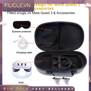  Hộp đựng túi bảo vệ ống kính chống trầy xước chống nước cho Meta Quest 3