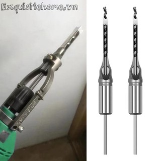 Bộ mũi khoan lỗ vuông 6-12.7mm Bộ mũi khoan đục lỗ lỗ vuông Đồ nội thất DIY